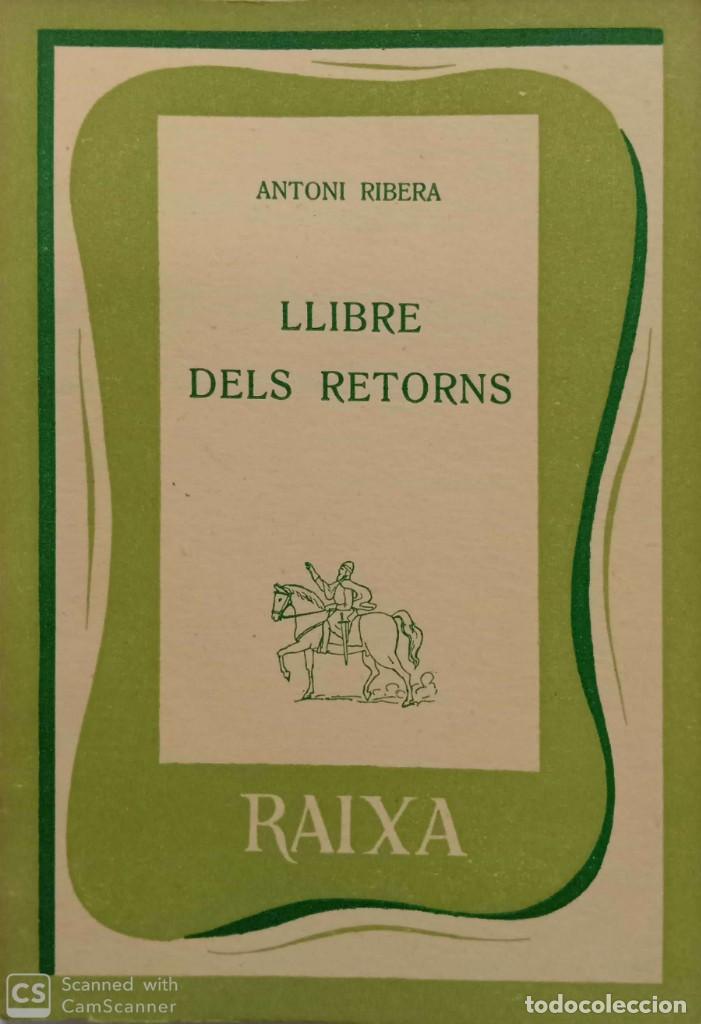 Libros de segunda mano: Llibre dels retorns - Foto 1