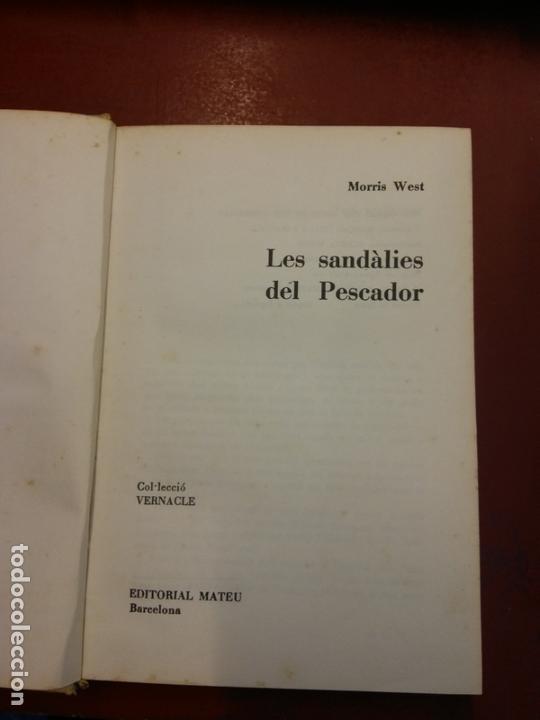 Libri di seconda mano: STQ.MORRIS WEST.LES SANDALIES DEL PESCADOR.EDT, MATEU.BRUMART TU LIBRERIA.