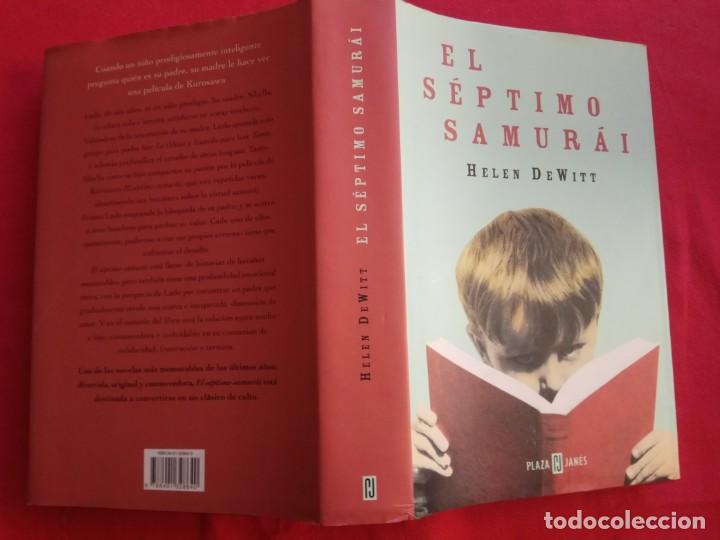 Libros de segunda mano: El s&eacute;ptimo samurai - Helen DeWitt - 1&ordf; edici&oacute;n 2001 - Foto 2