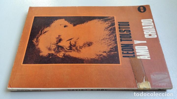 Libros de segunda mano: AMO Y CRIADO	 / 	LEON TOLSTOI	 / 	ED ZERO	 / 		 / 	G201