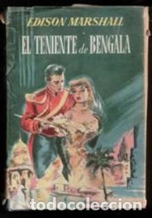 Libros de segunda mano: El Teniente de Bengala, Edison Marshall - Foto 1