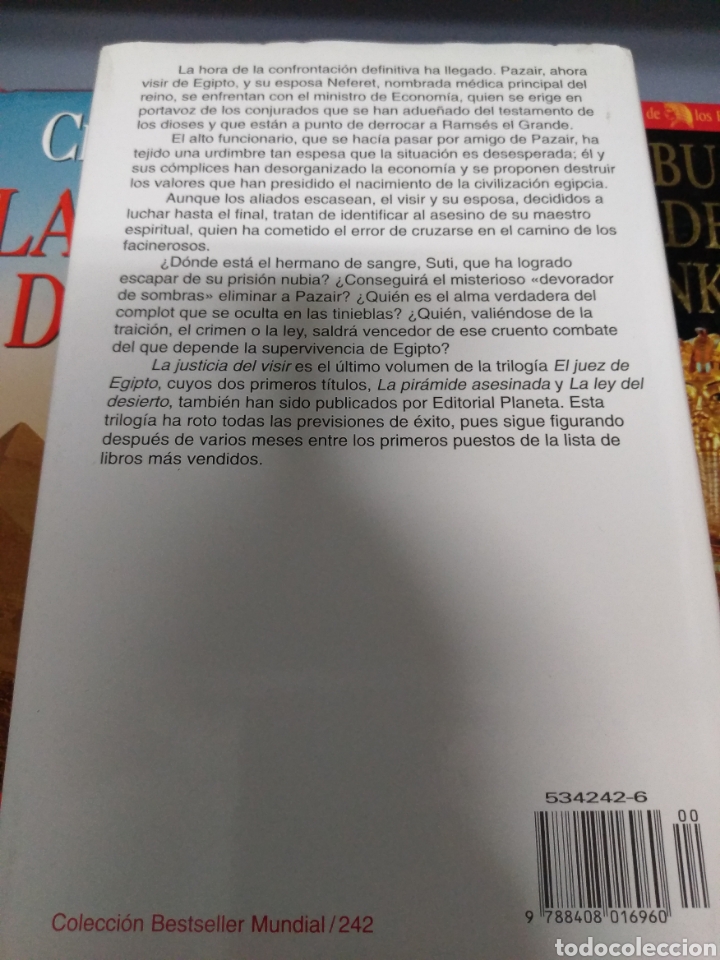 Libros de segunda mano: Lote 4 libros Christian Jacq - Foto 3