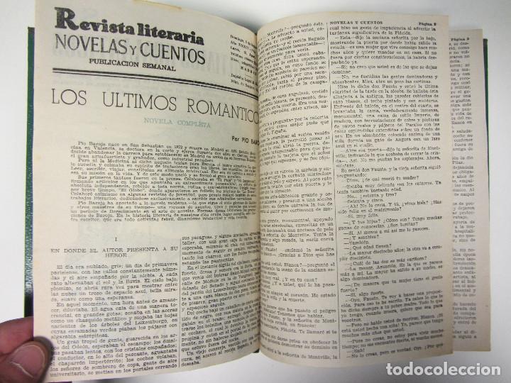 Libros de segunda mano: Revista literaria Novelas y Cuentos. 454 números en 46 tomos. de 1950 a 1965. Encuadernación de lujo - Foto 5 - 166112058