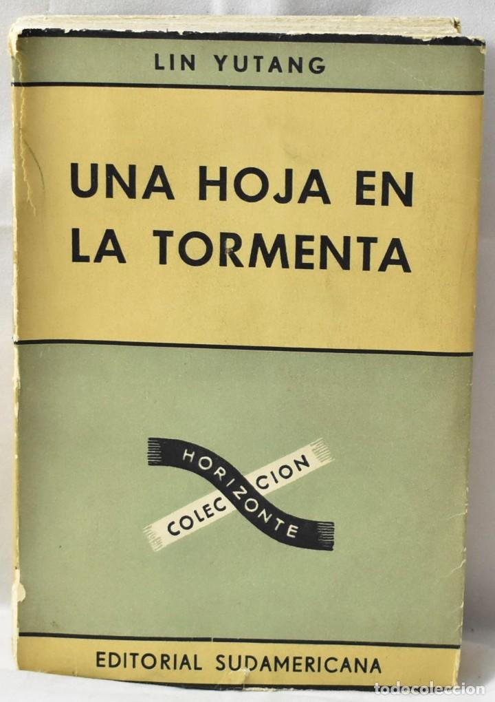 Libros de segunda mano: Una hoja en la tormenta. Yutang, Lin - Foto 1