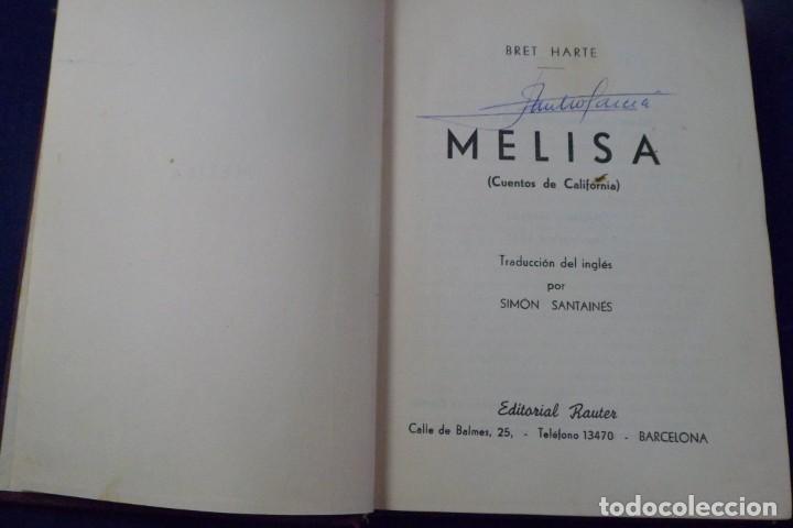 Libros de segunda mano: MELISA. BRET HARTE - Foto 1