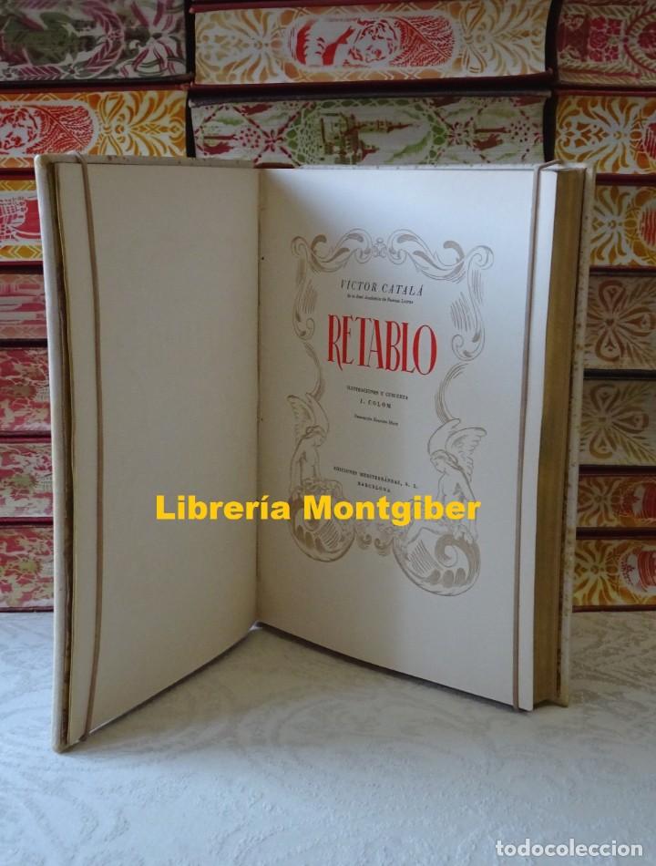 Libros de segunda mano: RETABLO  .  Autor :  Catal&agrave;, Victor - Foto 5