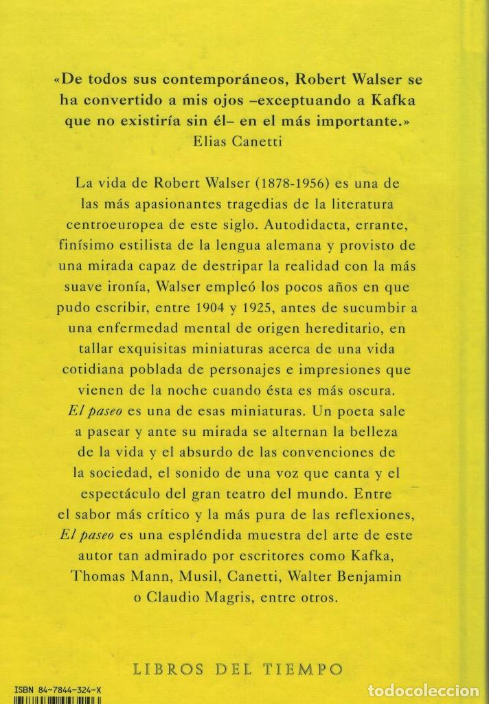 Libros de segunda mano: Robert Walser, El paseo - Foto 2