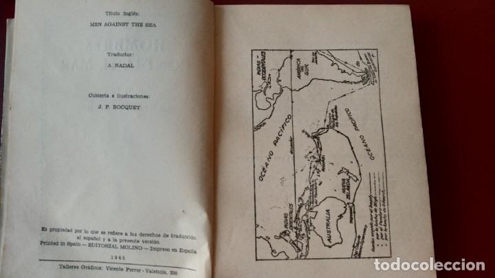 Libros de segunda mano: HOMBRES CONTRA EL MAR - Foto 2