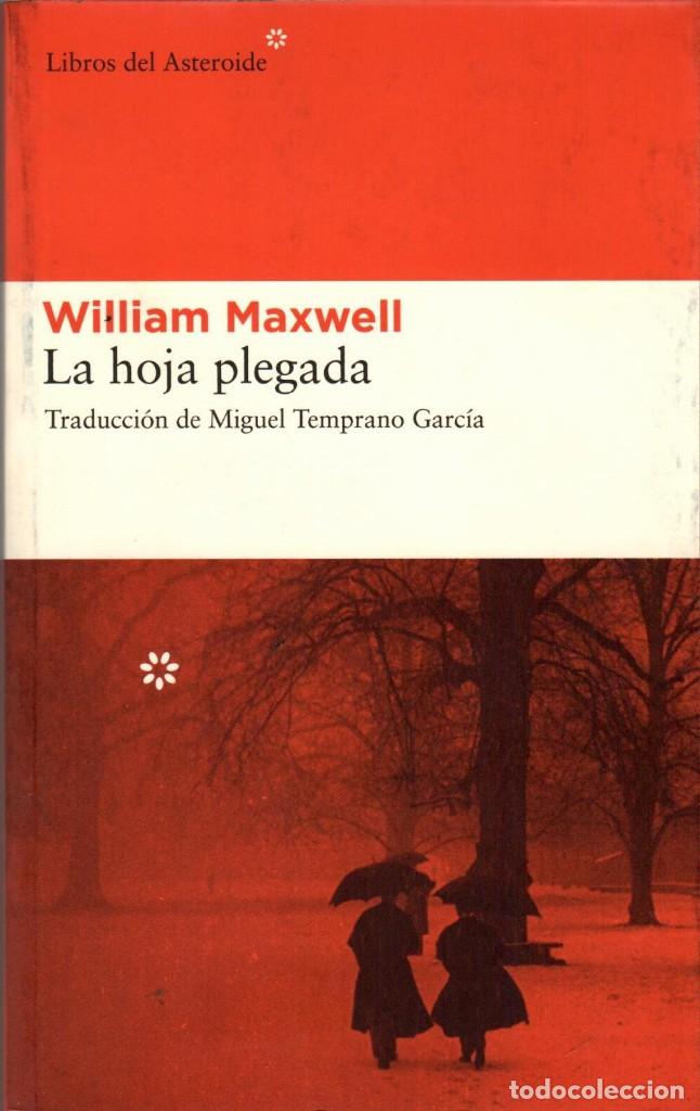 Libros de segunda mano: LA HOJA PLEGADA / WILLIAM MAXWELL - Foto 1