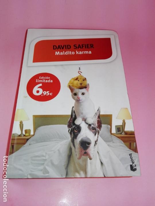 Second hand books: LIBRO-MALDITO KARMA-DAVID SAFIER-BOOKET-SIX BARRAL-2015-NUEVO-VER FOTOS
