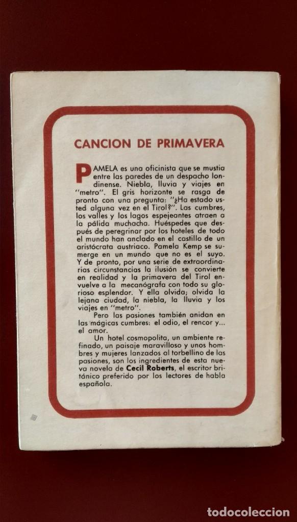 Libros de segunda mano: CANCION DE PRIMAVERA - Foto 3