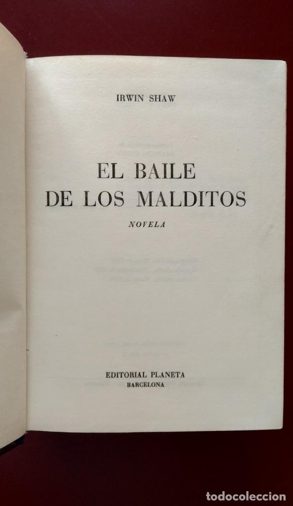 Libros de segunda mano: EL BAILE DE LOS MALDITOS IRWIN SHAW - Foto 2