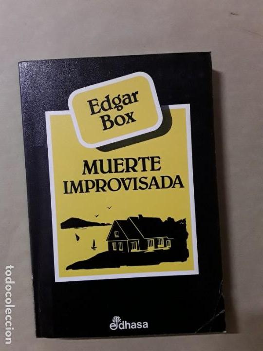 Libros de segunda mano: Muerte improvisada,edgar box,edhasa - Foto 1