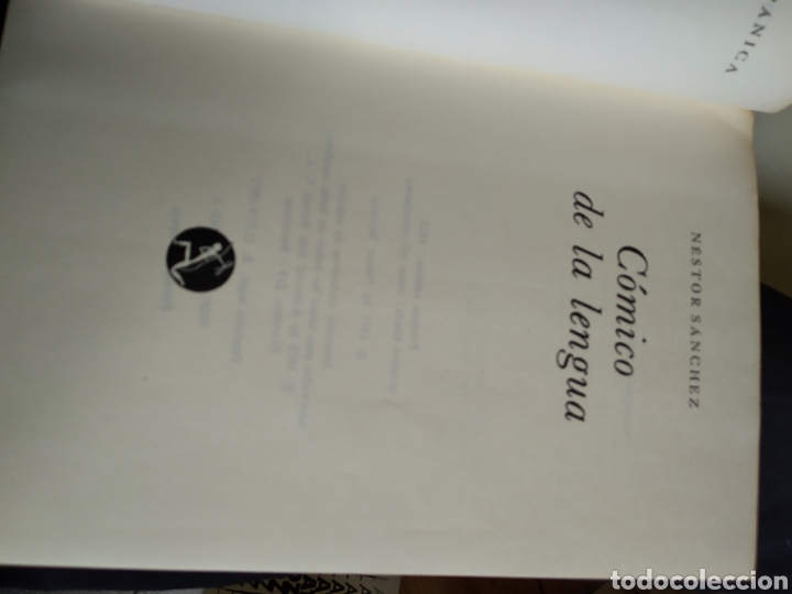 Libros de segunda mano: C&Oacute;MICO DE LA LENGUA. NESTOR S&Aacute;NCHEZ #0428 - Foto 2