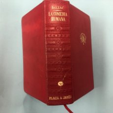 Libri di seconda mano: LA COMEDIA HUMANA V - BALZAC - PLAZA JANES 1ª ED. 1970 PIEL