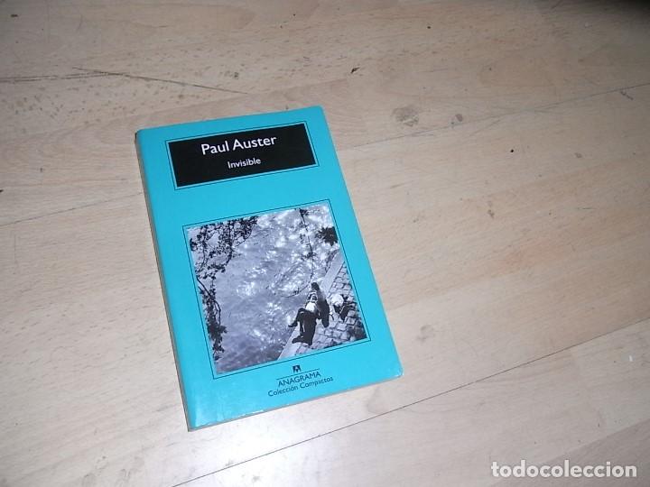 Libros de segunda mano: Paul Auster, Invisible, Anagrama, 540 - Foto 1