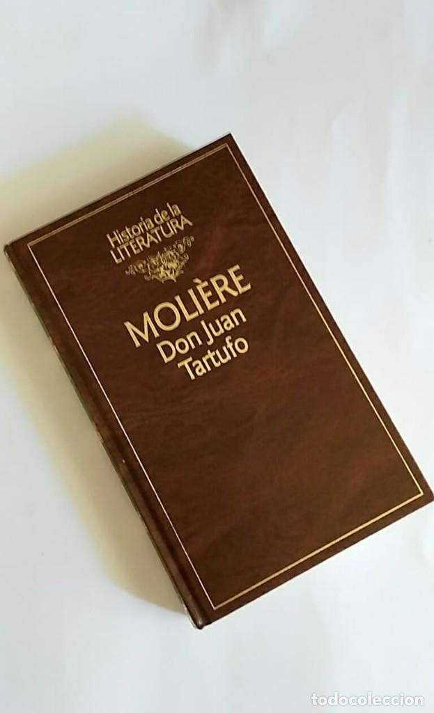 Libros de segunda mano: LIBRO COLECCION HISTORIA DE LA LITERATURA DON JUAN TARTUFO n&ordm;80 MOLIERE RBA (TAPA DURA)