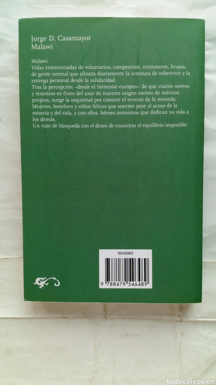 Libros de segunda mano: Malawi. Jorge D. Casamayor. - Foto 2