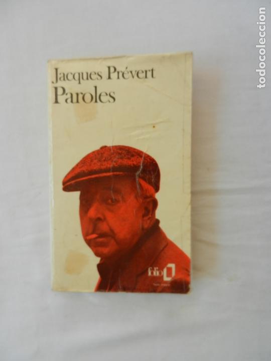 Libros de segunda mano: JACQUES PR&Eacute;VERT - PAROLES  . FOLIO 1972 - EN FRANCES - Foto 1