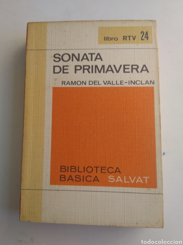 Libros de segunda mano: SONATA DE PRIMAVERA/RAMON DEL VALLE-INCLAN - Foto 1