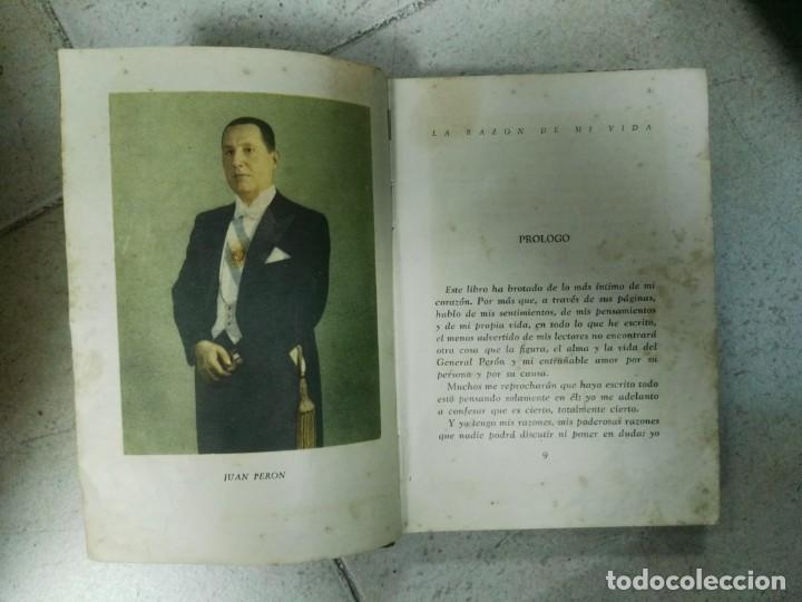 Libros de segunda mano: LA RAZ&Oacute;N DE MI VIDA 1951 EVA PERON - Foto 3