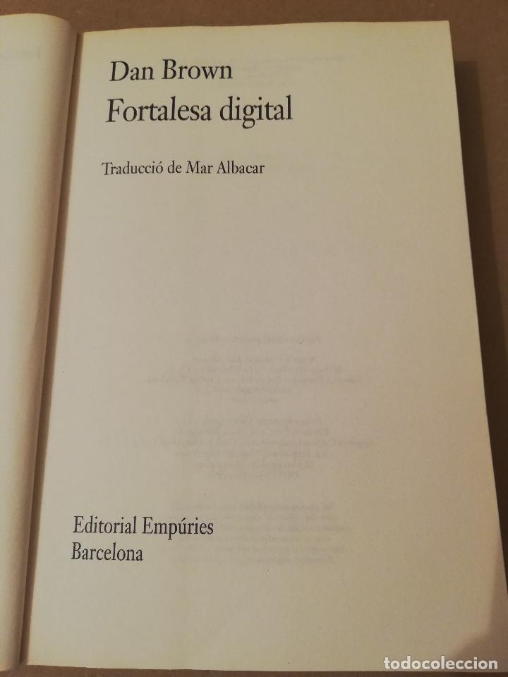 Libros de segunda mano: FORTALESA DIGITAL (DAN BROWN) - Foto 2