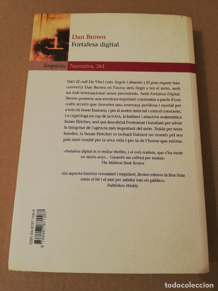 Libros de segunda mano: FORTALESA DIGITAL (DAN BROWN) - Foto 3