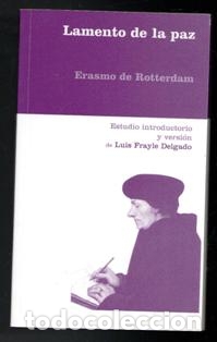 Libros de segunda mano: Lamento de la paz, Erasmo de Roterdam - Foto 1