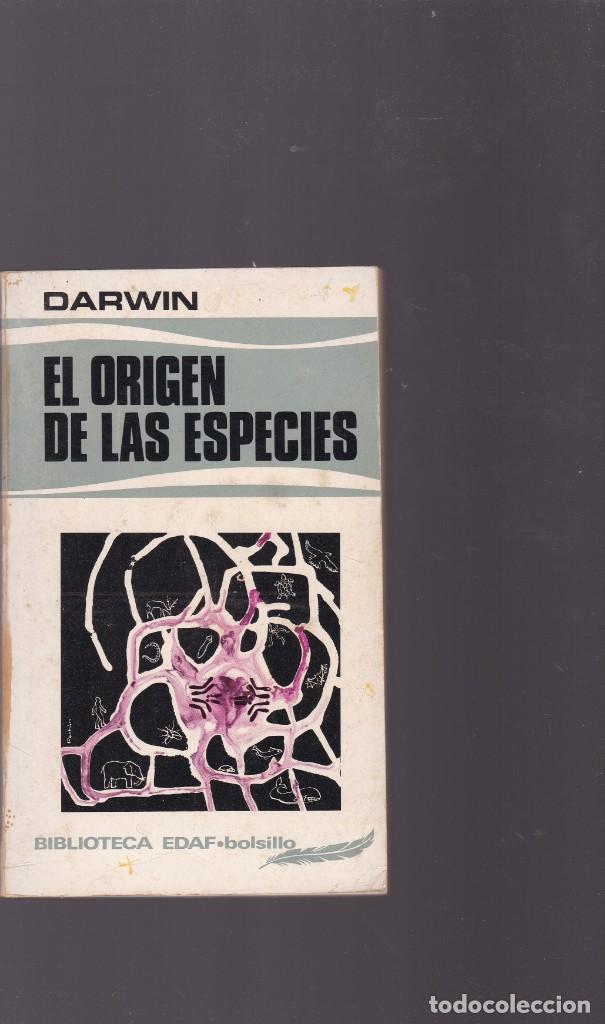 Libros de segunda mano: DARWIN - EL ORIGEN DE LAS ESPECIES - EDAF EDITORIAL 1977 - Foto 1