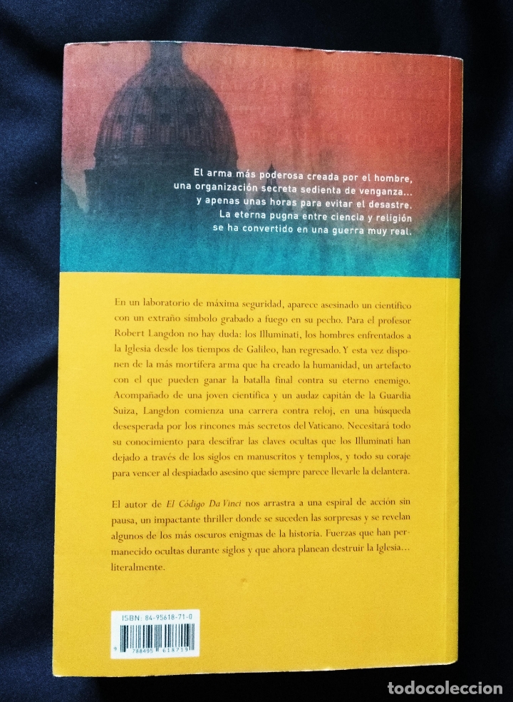 Libros de segunda mano: ANGELES Y DEMONIOS - Dan Brown - Umbriel - Foto 5