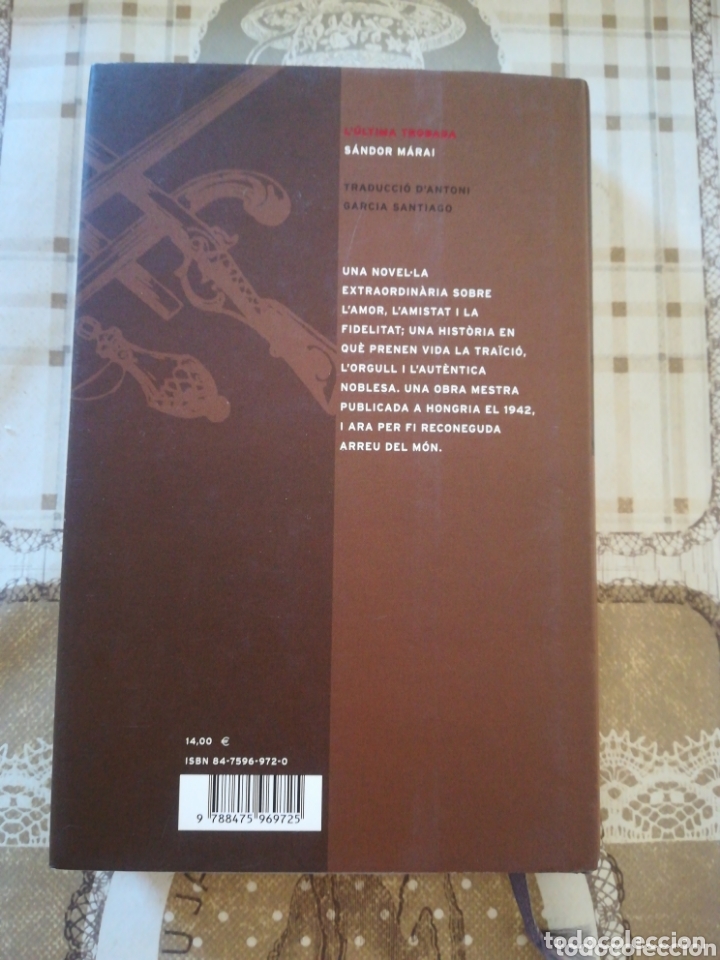 Libros de segunda mano: L&uacute;ltima trobada - S&aacute;ndor M&aacute;rai - en catal&agrave; - Foto 2