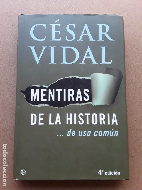 Libros de segunda mano: Cesar vidal,mentiras de la historia, - Foto 1