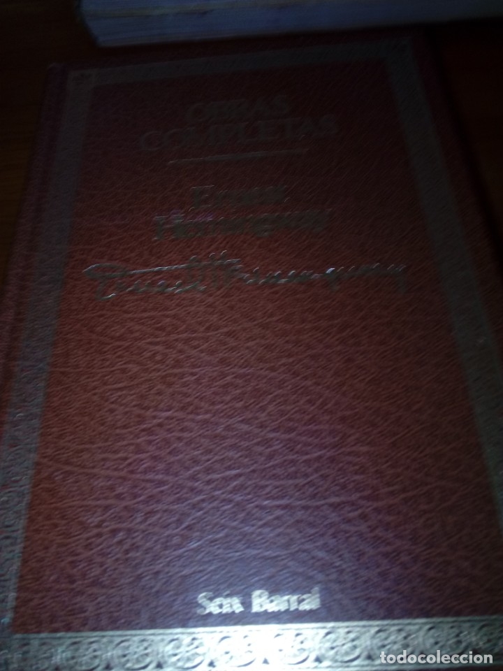 Libros de segunda mano: OBRAS COMPLETAS. ERNEST HEMINGWAY. EST24B3 - Foto 3