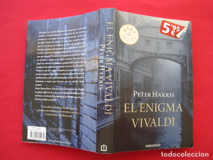 Libros de segunda mano: EL ENIGMA VIVALDI - PETER HARRIS. - Foto 7