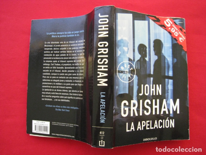 Libros de segunda mano: LA APELACION - JOHN GRISHAM. - Foto 7