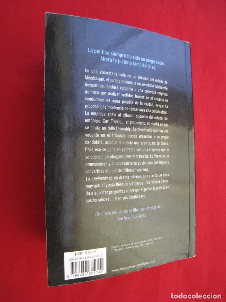 Libros de segunda mano: LA APELACION - JOHN GRISHAM. - Foto 14