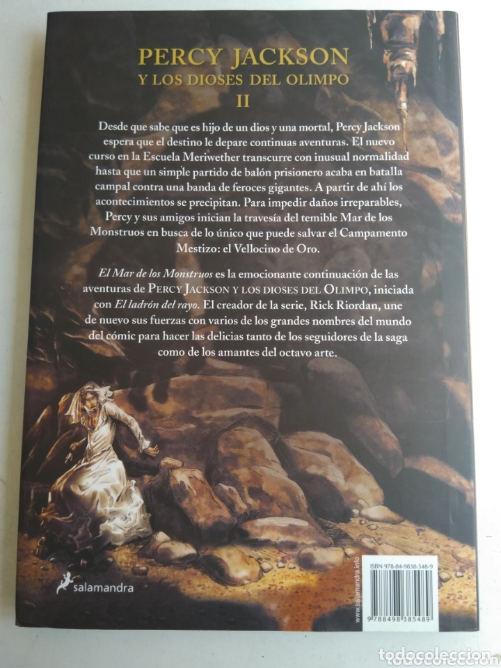 Libros de segunda mano: EL MAR DE LOS MONSTRUOS/RICK RIORDAN - Foto 3