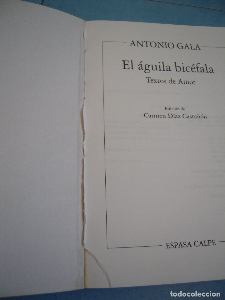 Libros de segunda mano: El &aacute;guila bic&eacute;fala - Foto 6