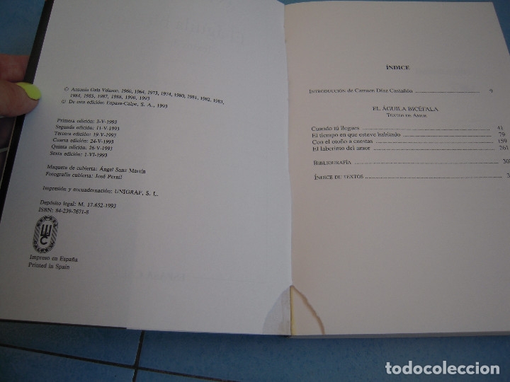 Libros de segunda mano: El &aacute;guila bic&eacute;fala - Foto 7