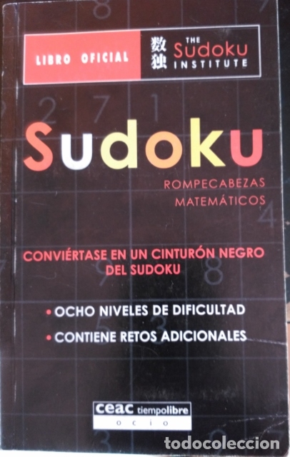 Gebrauchte B&uuml;cher: SUDOKU. ROMPECABEZAS MATEMATICOS. -