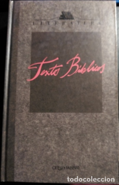 Libros de segunda mano: TEXTOS BIBLICOS. ANTOLOGIA. - - Foto 1