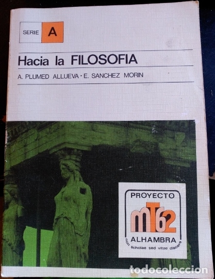 Second hand books: HACIA LA FILOSOFIA. - PLUMED ALLUEVA/SANCHEZ MORIN, A./E.
