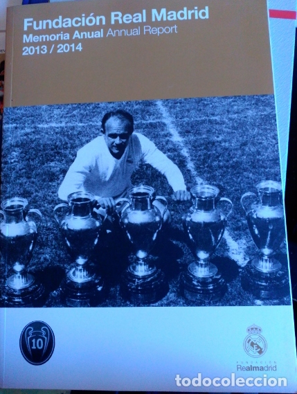 Livres d'occasion: FUNDACION REAL MADRID. MEMORIA ANUAL/ANNUAL REPORT 2013-2014. -