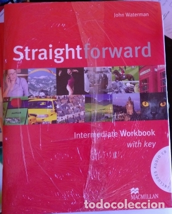 Libros de segunda mano: STRAIGHT FORWARD. INTERMEDIATE WORKBOOK WITH KEY + CD. - WATERMAN, John. - Foto 1