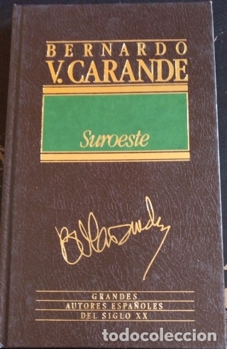Libros de segunda mano: SUROESTE. - CARANDE, Bernardo V. - Foto 1