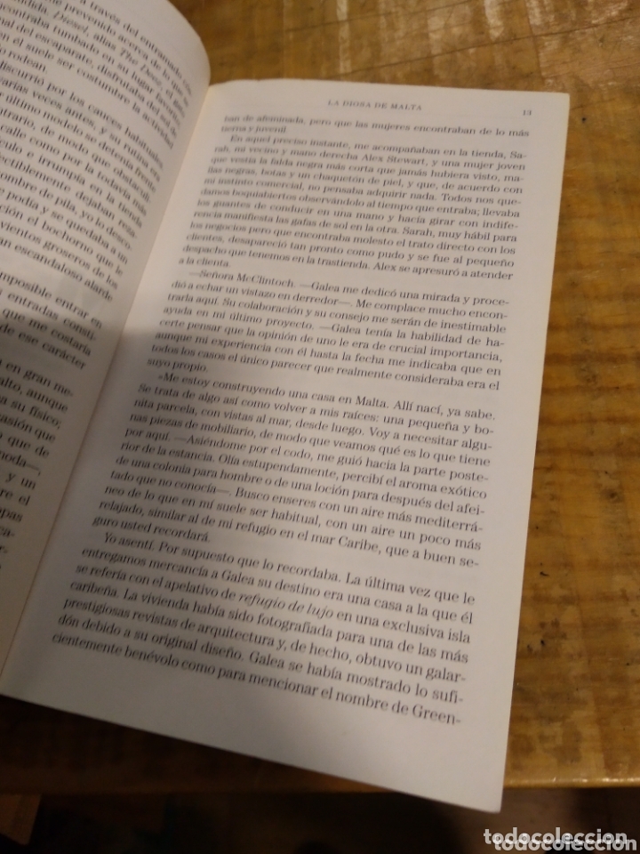 Libros de segunda mano: LA DIOSA DE MALTA. LYN HAMILTON #2676 - Foto 3