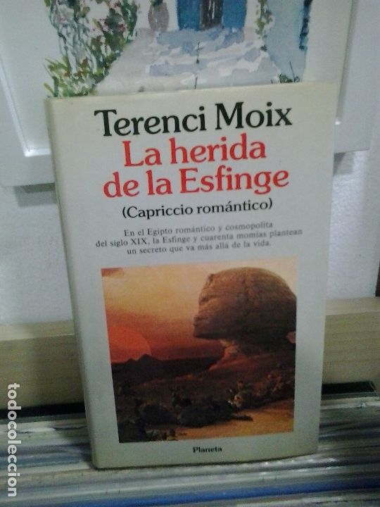 Libros de segunda mano: La herida de la esfinge. Terenci Moix - Foto 1