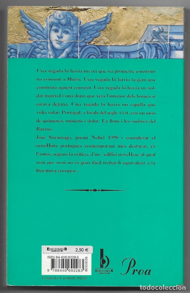 Libros de segunda mano: Memorial del Convent - Foto 2