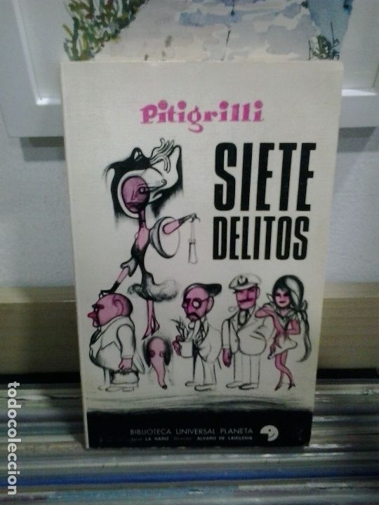 Libros de segunda mano: LMV - Siete delitos. Pitigrilli - Foto 1