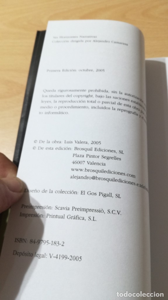 Libros de segunda mano: ANILLO DE COMPROMISO - LUIS VALERA - BROSQUIL	 / 	GARA 48 - Foto 5